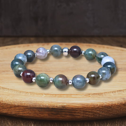 Bracelet en Agate indienne 8mm