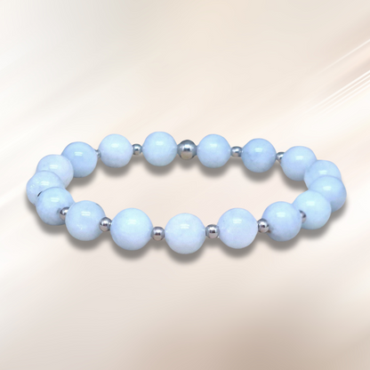 Bracelet en Aigue-Marine