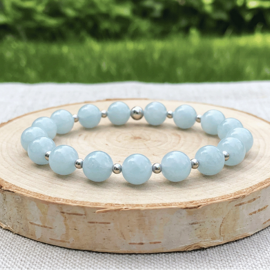 Bracelet en Aigue-Marine