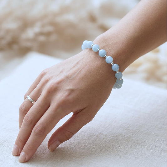 Bracelet en Aigue-Marine