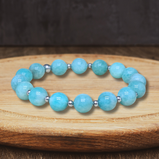 Bracelet en Amazonite 6mm