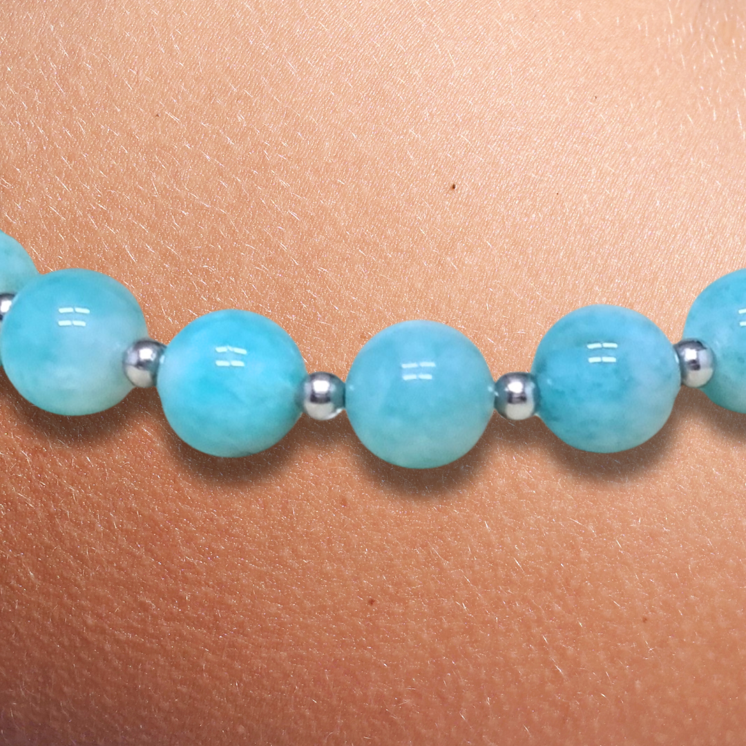 Bracelet en Amazonite 8mm