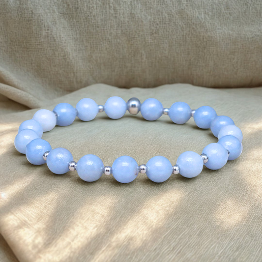Bracelet en Angélite