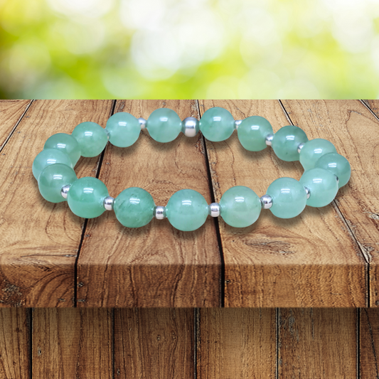 Bracelet Aventurine verte