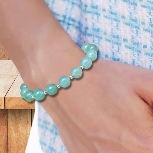 Bracelet Aventurine verte