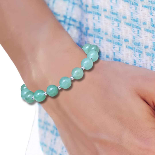 Bracelet Aventurine verte - ENAE Minéraux