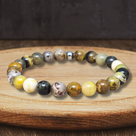 Bracelet en Bumble Bee 8mm - ENAE Minéraux
