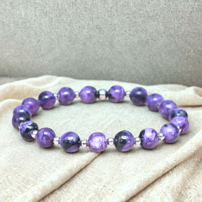 Bracelet en Charoïte