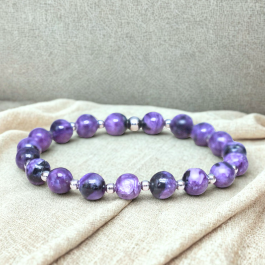 Bracelet en Charoïte