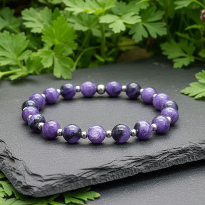 Bracelet en Charoïte