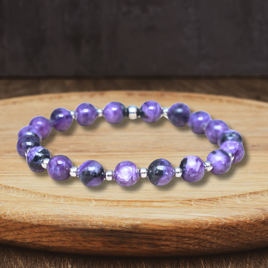 Bracelet en Charoïte - ENAE Minéraux