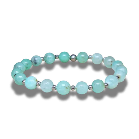 Bracelet en Chrysoprase - ENAE Minéraux