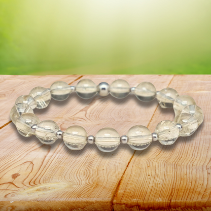 Bracelet en Citrine naturelle