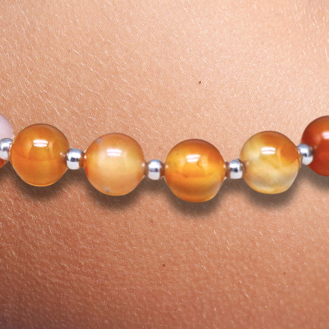 Bracelet en Cornaline - ENAE Minéraux