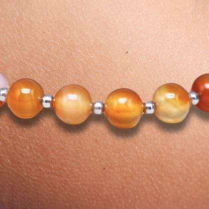 Bracelet en Cornaline - ENAE Minéraux
