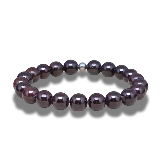 Bracelet en Grenat - ENAE Minéraux