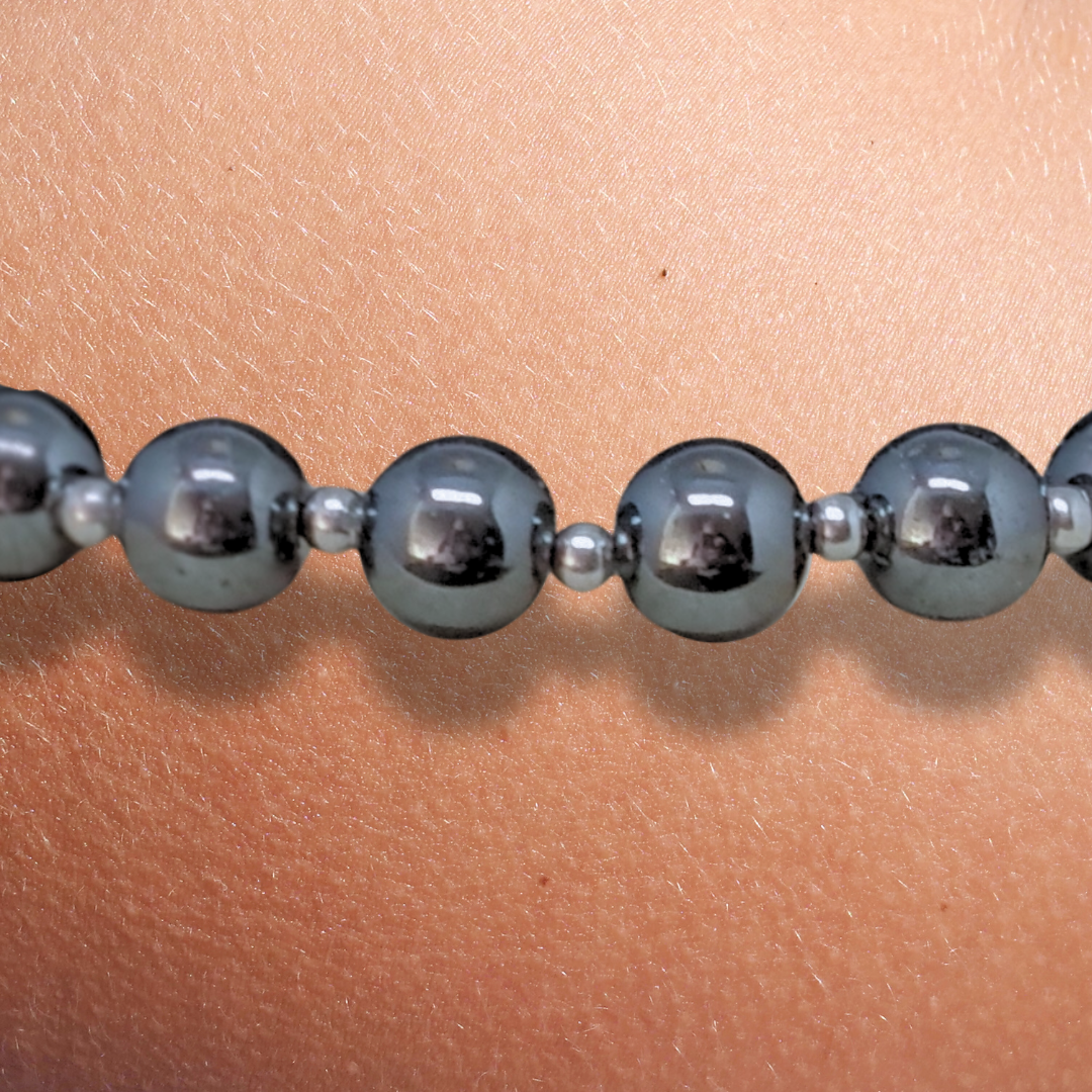 Bracelet en Hématite véritable - ENAE Minéraux
