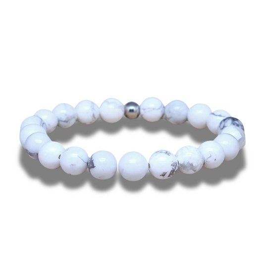 Bracelet en Howlite