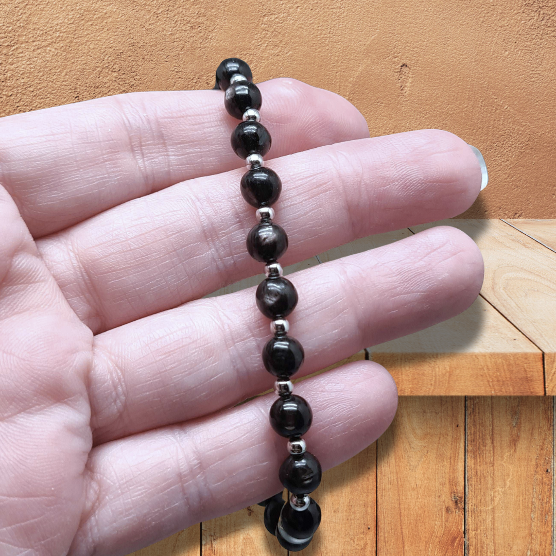 Bracelet en Hypersthène - ENAE Minéraux