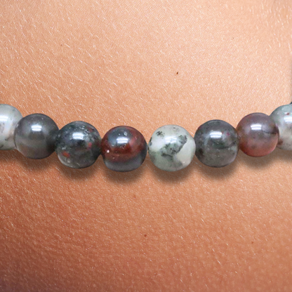 Bracelet en Jaspe Vulcain - ENAE Minéraux