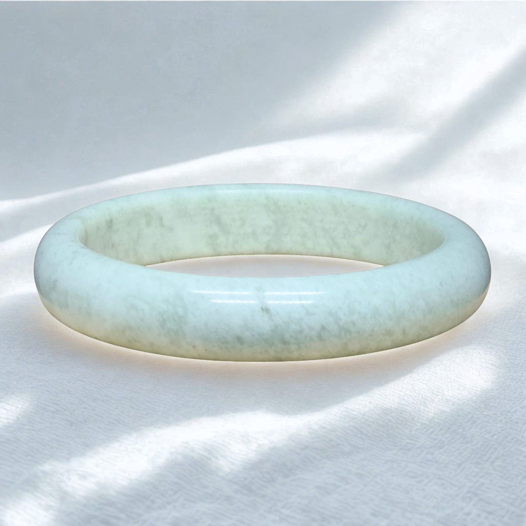 Bracelet jonc en Serpentine (BR403-3)