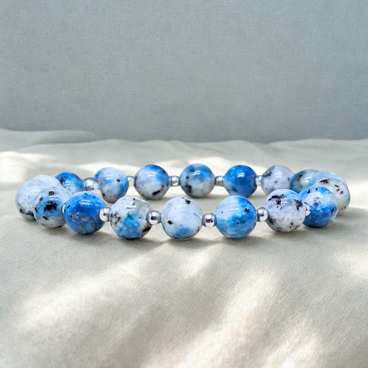 Bracelet en K2 (Azurite et Granite)