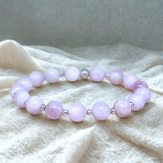Bracelet en Kunzite
