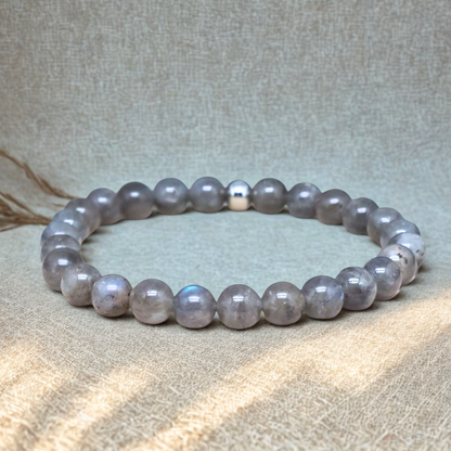 Bracelet en Labradorite en 6mm