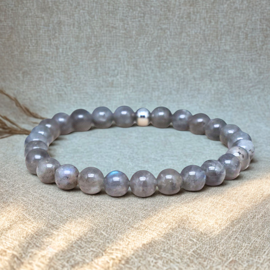 Bracelet en Labradorite en 6mm