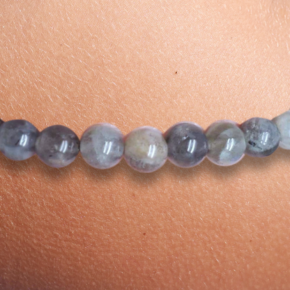 Bracelet en Labradorite en 7mm