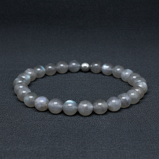 Bracelet en Labradorite en 6mm
