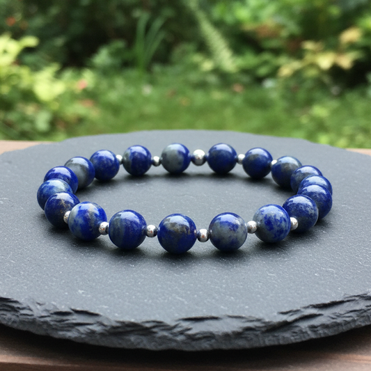 Bracelet en Lapis-Lazuli