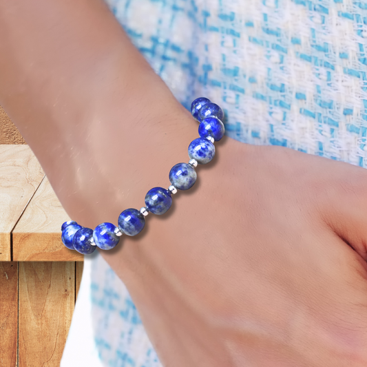 Bracelet en Lapis-Lazuli - ENAE Minéraux