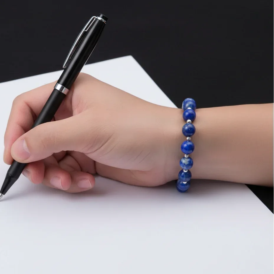 Bracelet en Lapis-Lazuli
