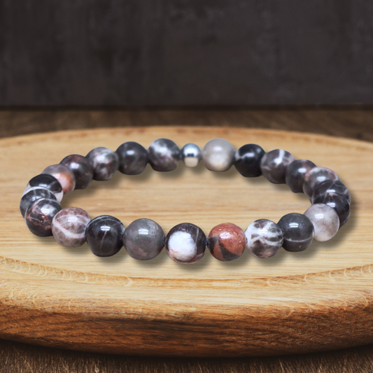 Bracelet en Marbre Porcelaine - ENAE Minéraux