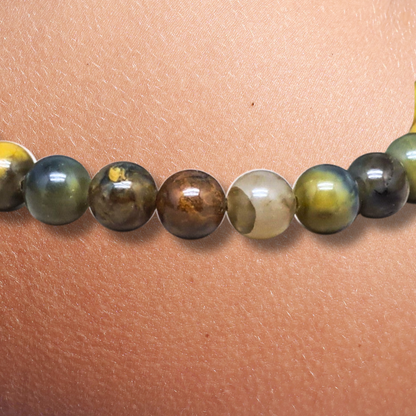 Bracelet en Nellite (Pietersite) - ENAE Minéraux