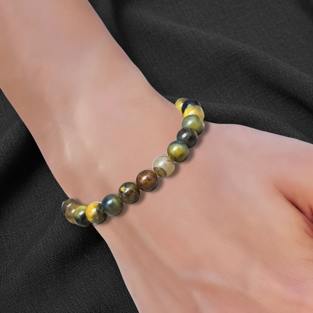 Bracelet en Nellite (Pietersite)
