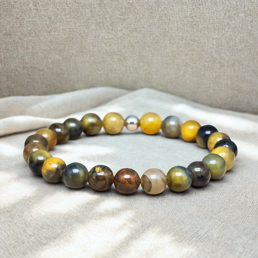 Bracelet en Nellite (Pietersite)