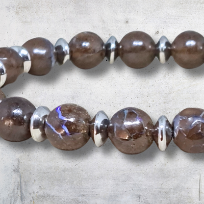 Bracelet en Opale Boulder - ENAE Minéraux