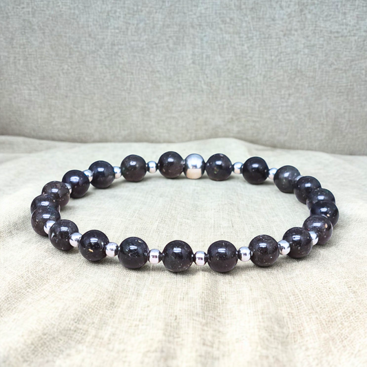 Bracelet en Opale du Honduras 6mm