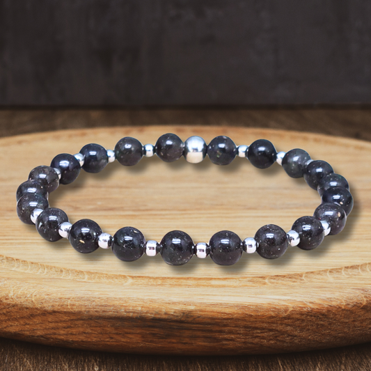 Bracelet en Opale du Honduras 6mm - ENAE Minéraux