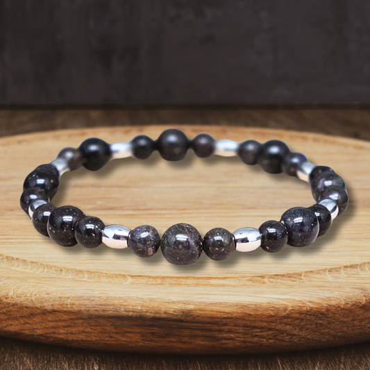 Bracelet en Opale du Honduras 6 et 8mm - ENAE Minéraux