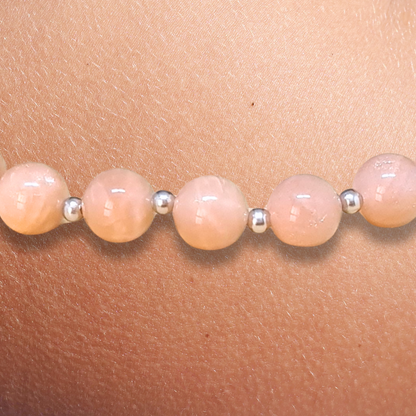 Bracelet en Pierre de Lune pêche - ENAE Minéraux