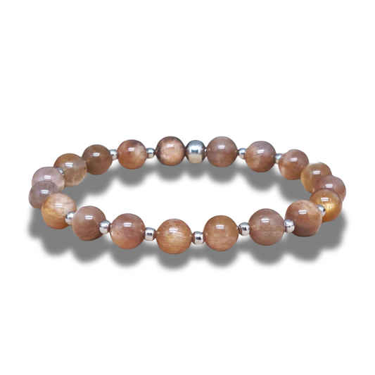 Bracelet en Pierre de Soleil - ENAE Minéraux