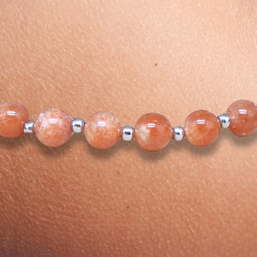 Bracelet en Pierre de Soleil
