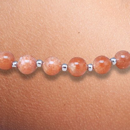 Bracelet en Pierre de Soleil