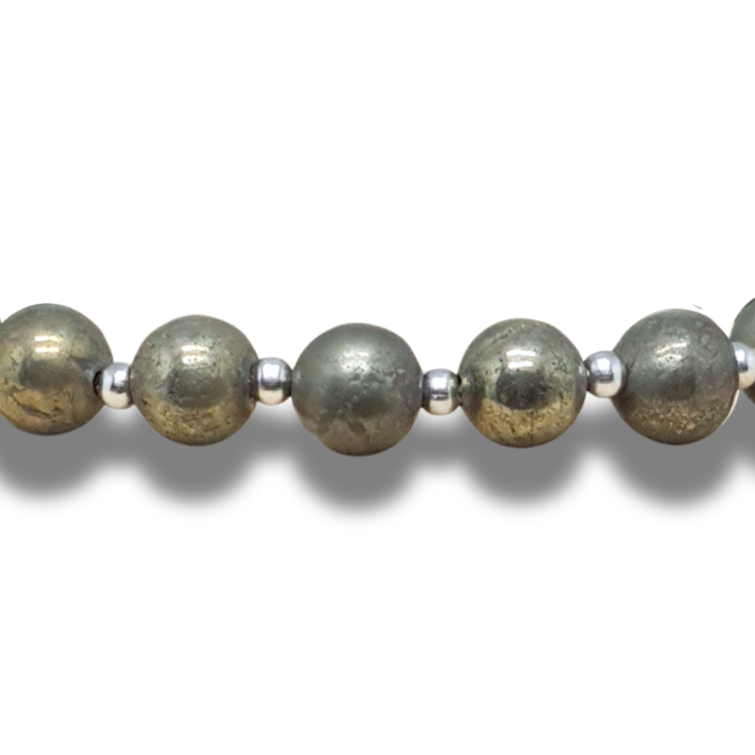 Bracelet en Pyrite - ENAE Minéraux
