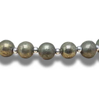 Bracelet en Pyrite - ENAE Minéraux