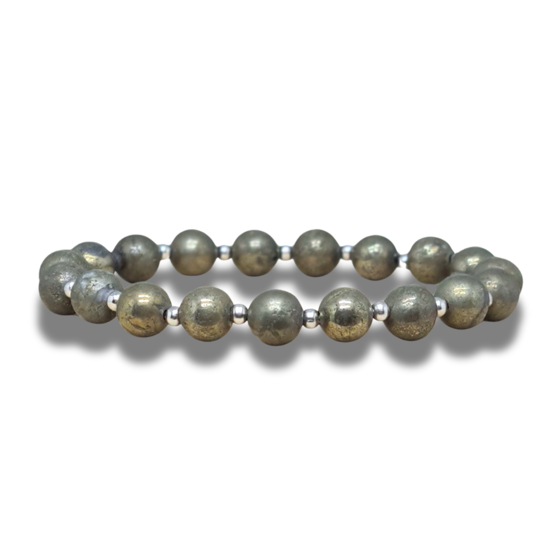 Bracelet en Pyrite - ENAE Minéraux