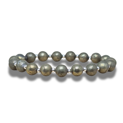Bracelet en Pyrite - ENAE Minéraux